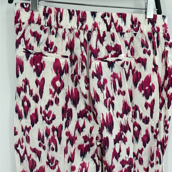 Scotch and soda gia purple floral print wide leg trousers size medium 29 - Picture 9 of 16